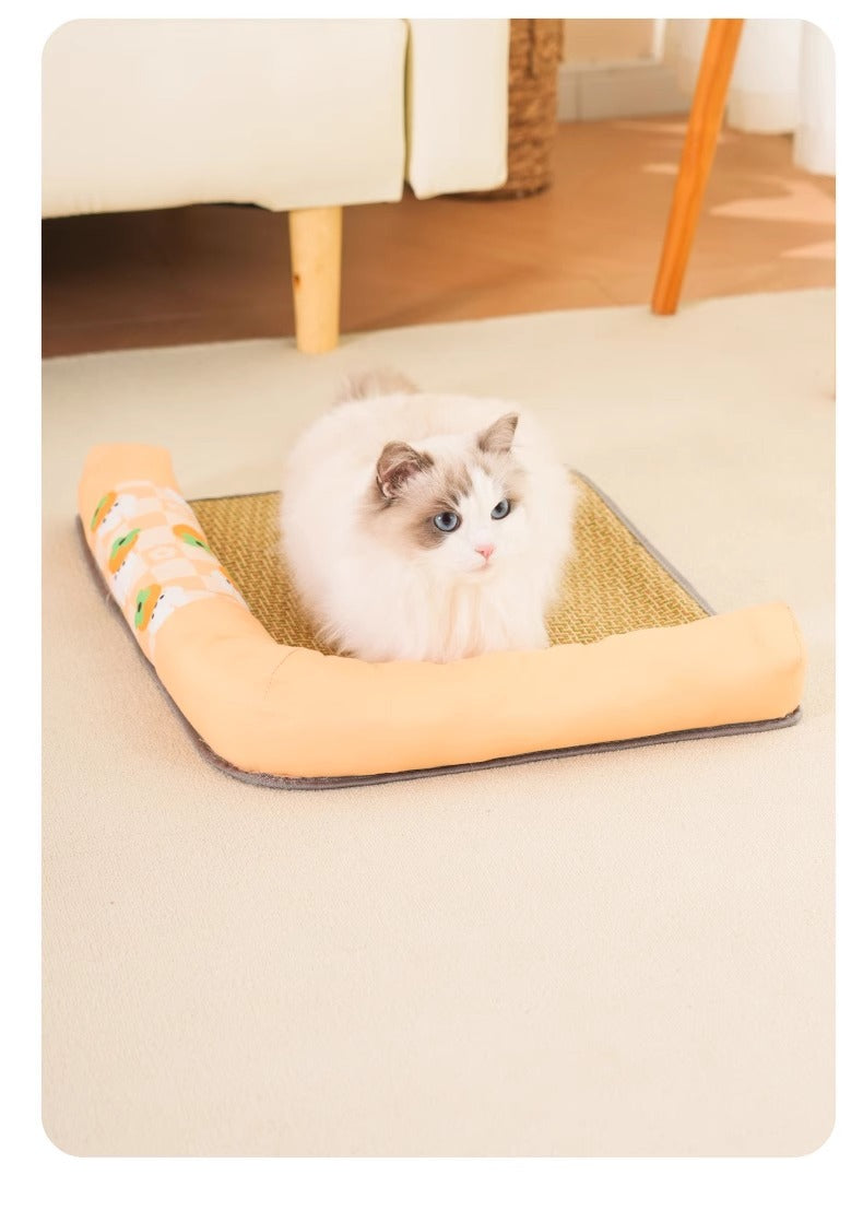 Home Use Pet Cat Dog Summer Cooling Mat Universal Soft Ice Cushion for Neck Safety