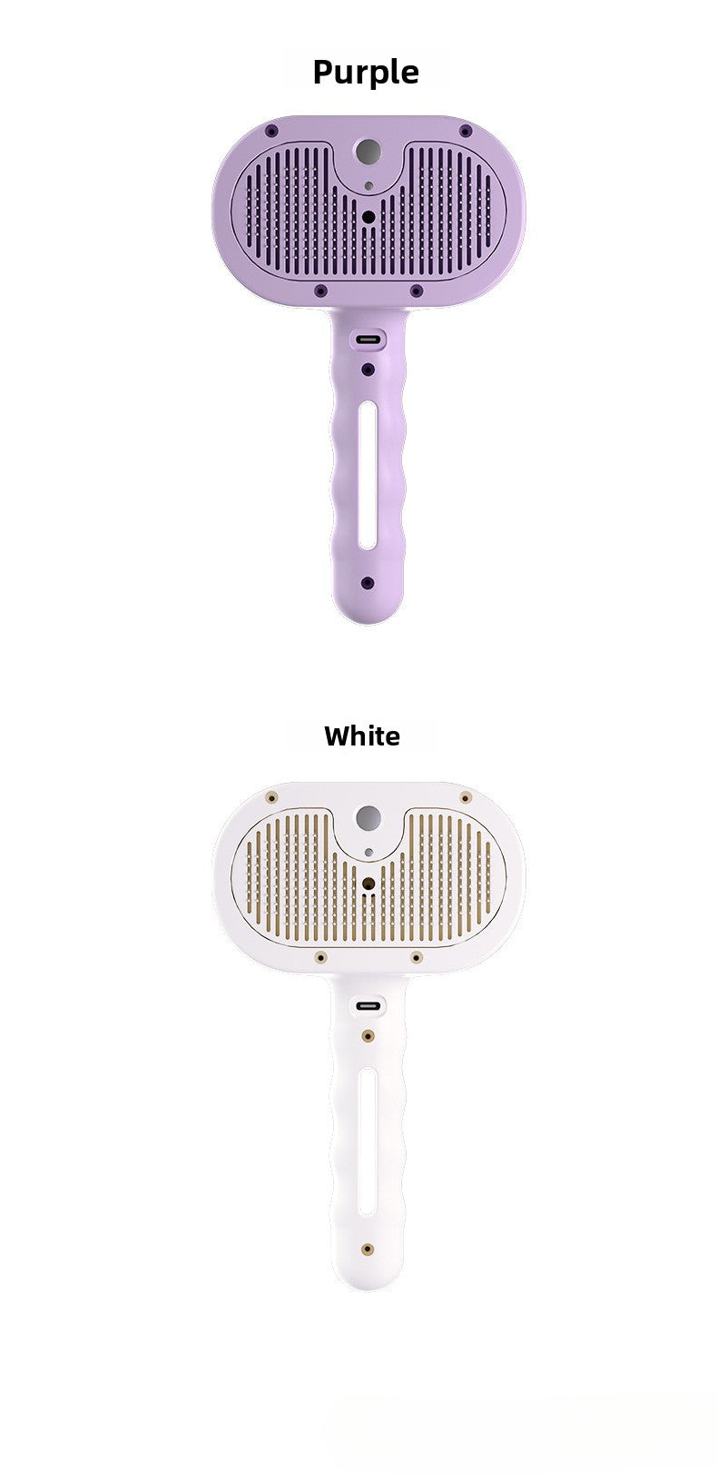 Blue Light Advanced Pet Spray with Non-Flying Hair Needle Grooming Comb