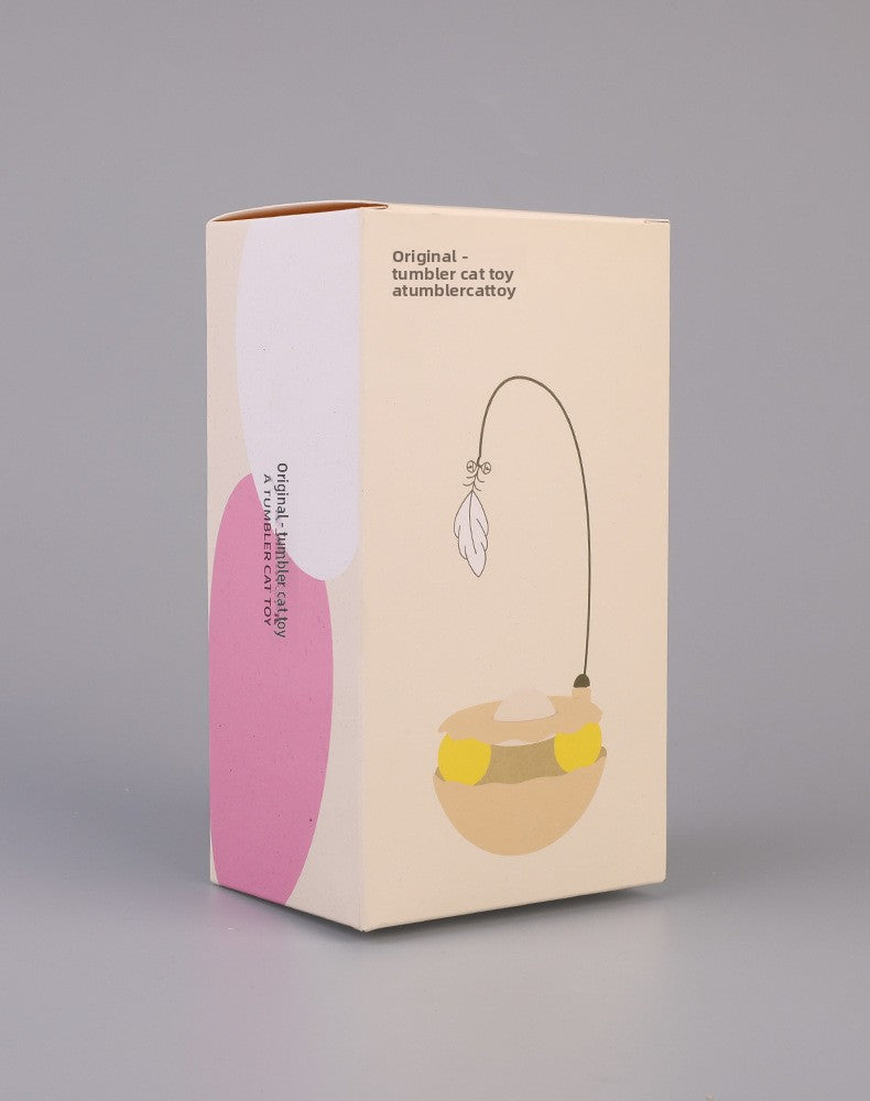 Rotating Ball Kitten Toy Self Fun Durable Cat Teaser Supplies