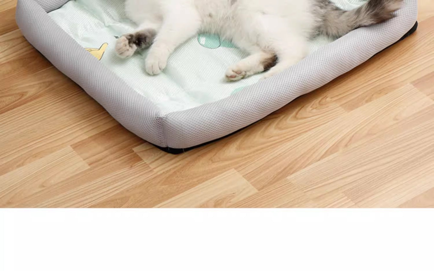 Pet Bed for Cats Dogs AllSeason Mat Summer Cool Sleeping Gear Small Medium Sizes