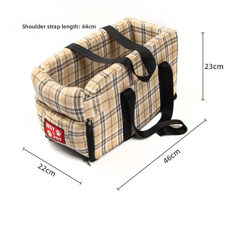 Universal Car Dog Bed for Pets All-Season Comfort Portable Pet Mat Multi-Functional Car Seat Protector Non-Slip Waterproof Easy Clean