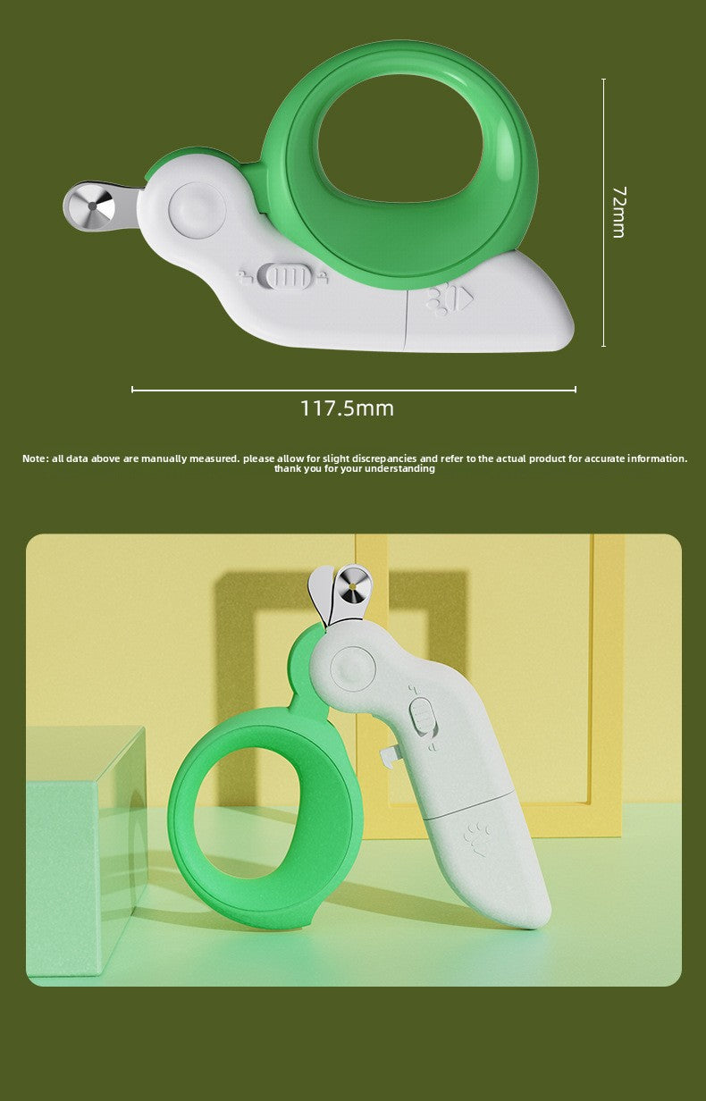 New Pet Nail Clippers with LED Light for Blood Line Observation, Dog Nail Clippers for Beginners, Pet Supplies