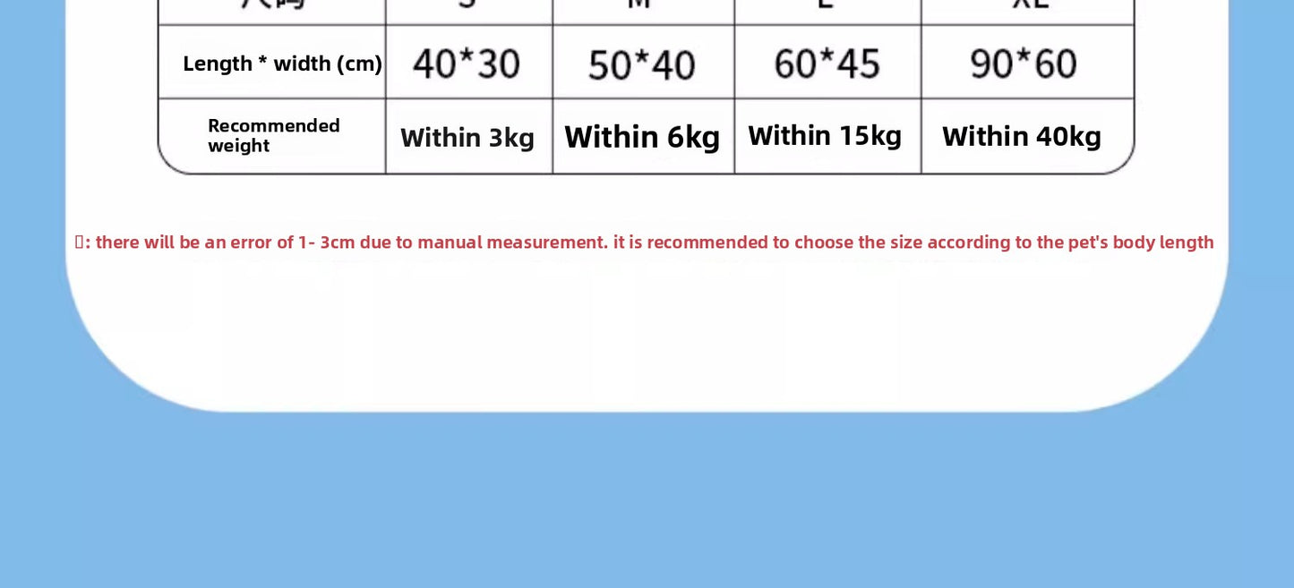 Dog Cat Summer Ice Mat Pet Cooling Sleeping Pad Nest Cooling Artifact