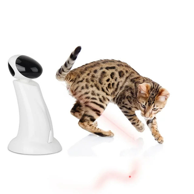 Self-Entertainment Laser Cat Toy 360-Degree Irregular Laser Automatic Smart Cat Toy