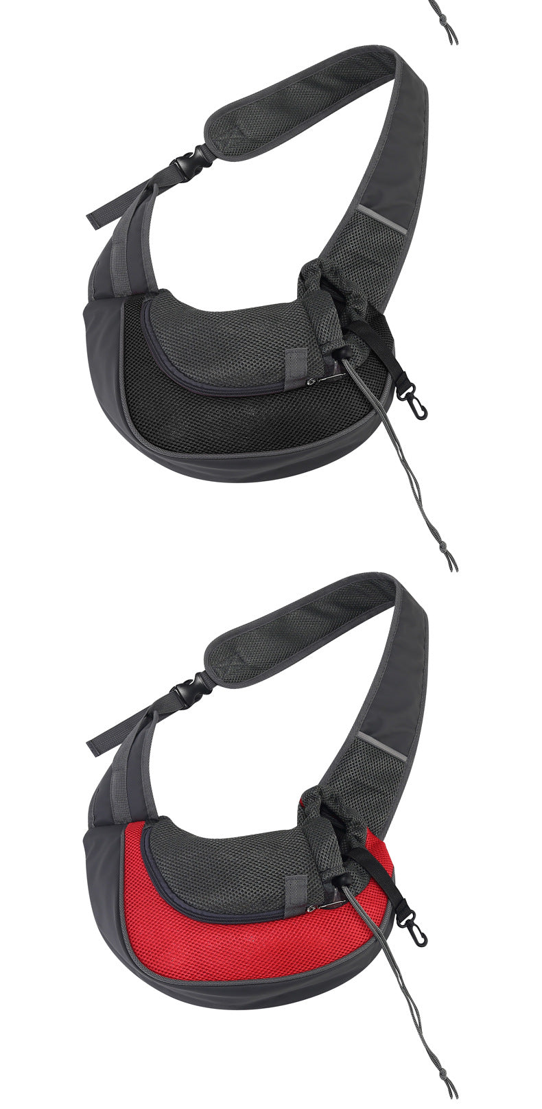 Crossbody Cat Bag Breathable Mesh Pet Shoulder Portable Outings