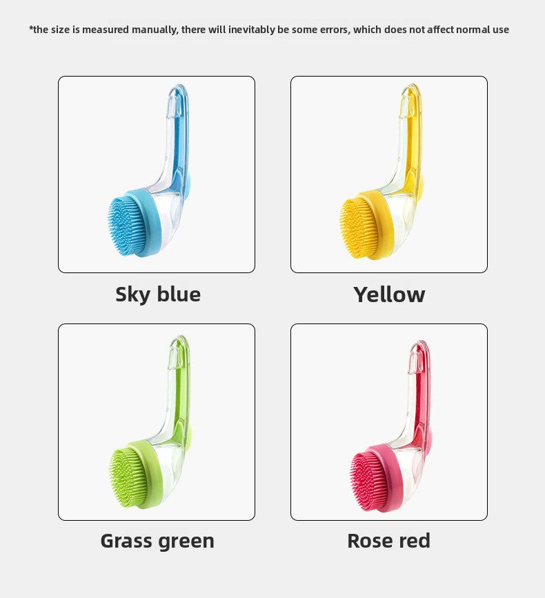 Silicone Pet Dog and Cat Bath Massage Brush Supplies