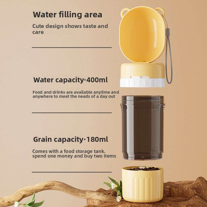 Dog Travel Water Cup Portable Outdoor Drinking Supplies for Pets