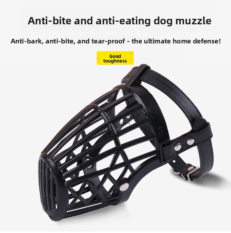 Anti Bite Soft Plastic Large Dog Muzzle Breathable Mesh for Golden Retrievers