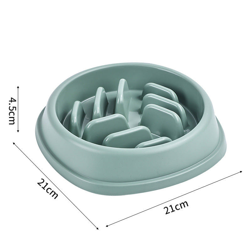 Dog Bowl Cat Bowl Slow Feeder Dog Anti-Choke Slow Feeder Food Bowl Large Capacity Feeder Non-Slip Anti-Tip Pet Bowl