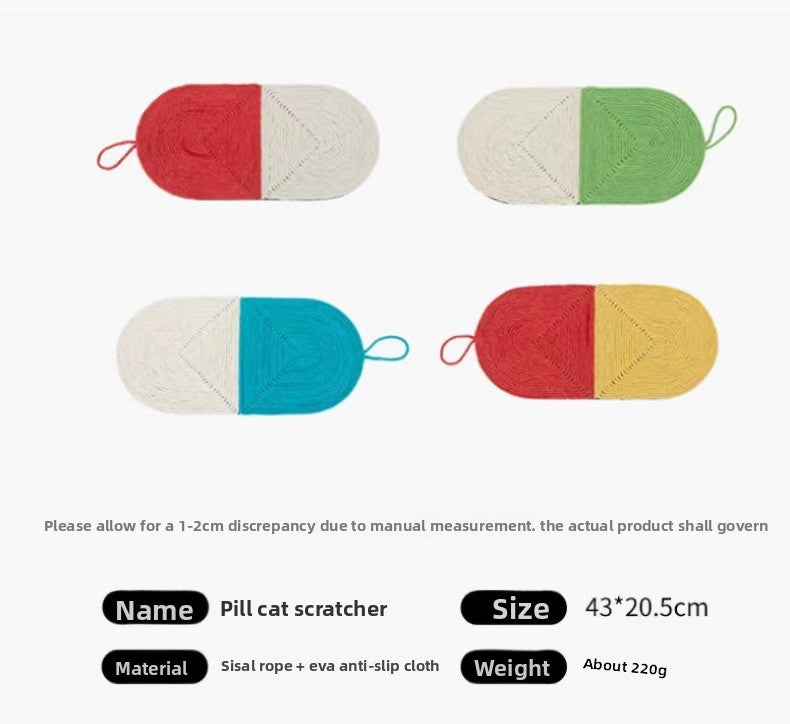 Durable Hanging Cat Scratching Board Pad Multiple Styles Anti Scratch Furniture Protector Interactive Pet Toy for Indoor Cats