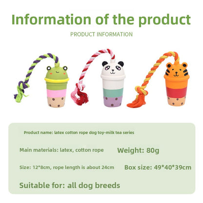 Interactive Dog Toys with Squeaky Sound Chew Durable for Small and Medium Dogs Self Entertainment Toy to Relieve Boredom Exhaust Energy Pet Chew Supplies