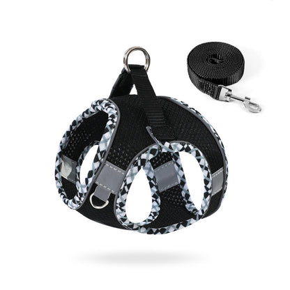 Pet Chest Harness Leash Combo for Dogs