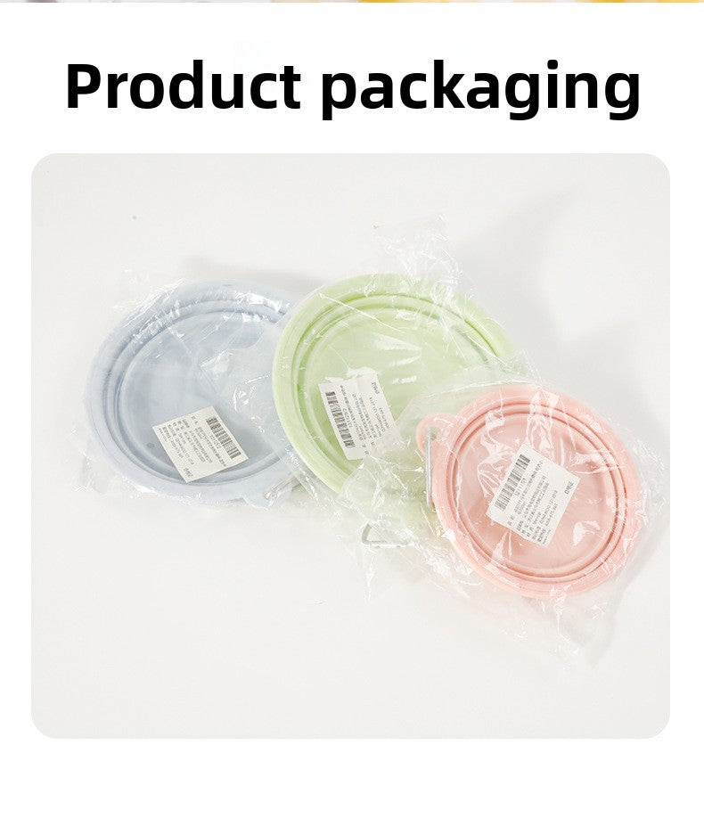 Portable Collapsible TPE Dog Food Drinking Bowl