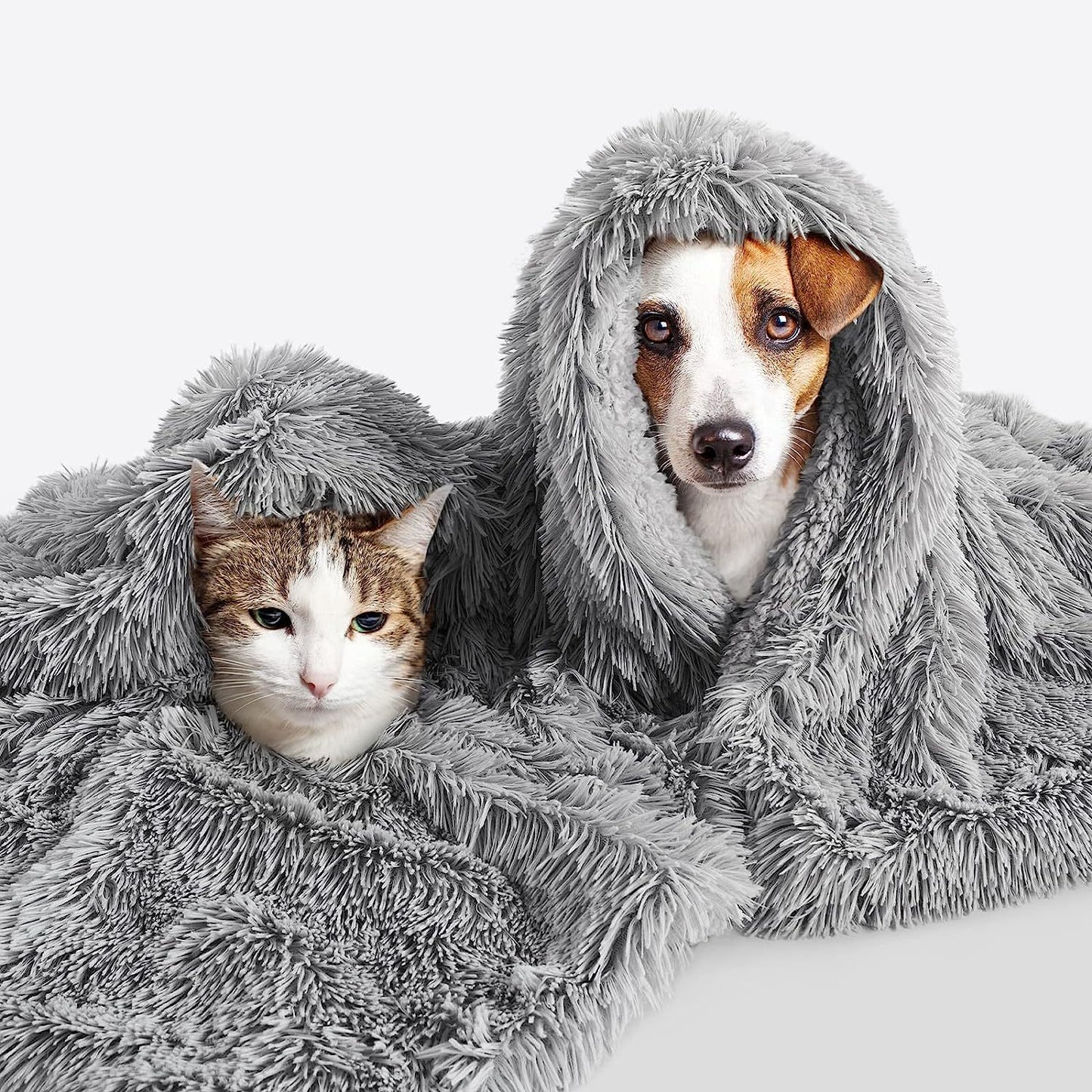 Cat and Dog Dual-sided Fluffy Pet Throw