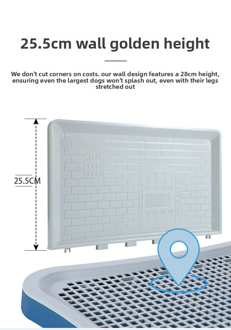 All Size Dog Toilet Combo Extra Large Urinal Litter Tray for Pet Supplies