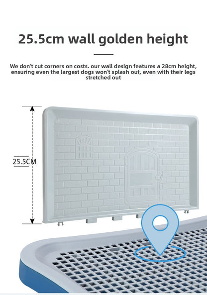 All Size Dog Toilet Combo Extra Large Urinal Litter Tray for Pet Supplies