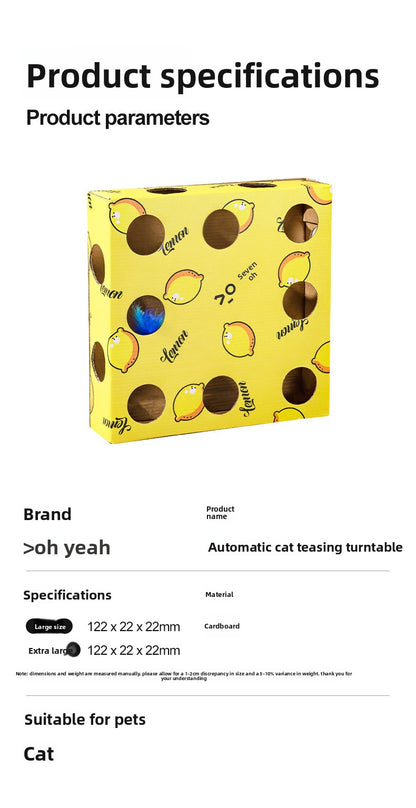 Interactive Electric Cat Toy Wand with Automatic Motion Intelligent Teaser for Boredom Relief and Energy Consuming Playtime Fun for Indoor Cats