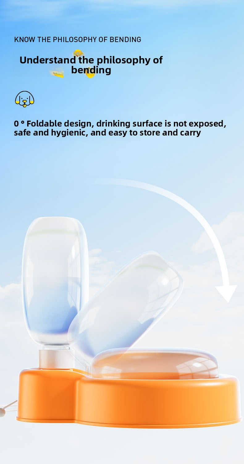 Dog Outdoor Water Cup Foldable Portable Travel Cup Water Dispenser Cat Dog Walking Puppy Drinking Cup Large Capacity