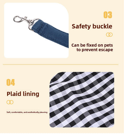 Pet Crossbody Bag Cat and Dog Outing Bag Portable Shoulder Bag New Dog and Cat Travel Bag