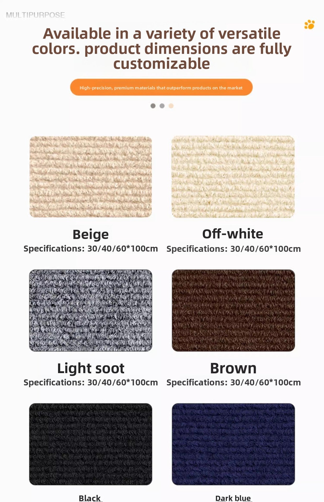 Cat Scratching Mat with Freestyle Cutting Durable ScratchResistant NonShedding Board Sticker