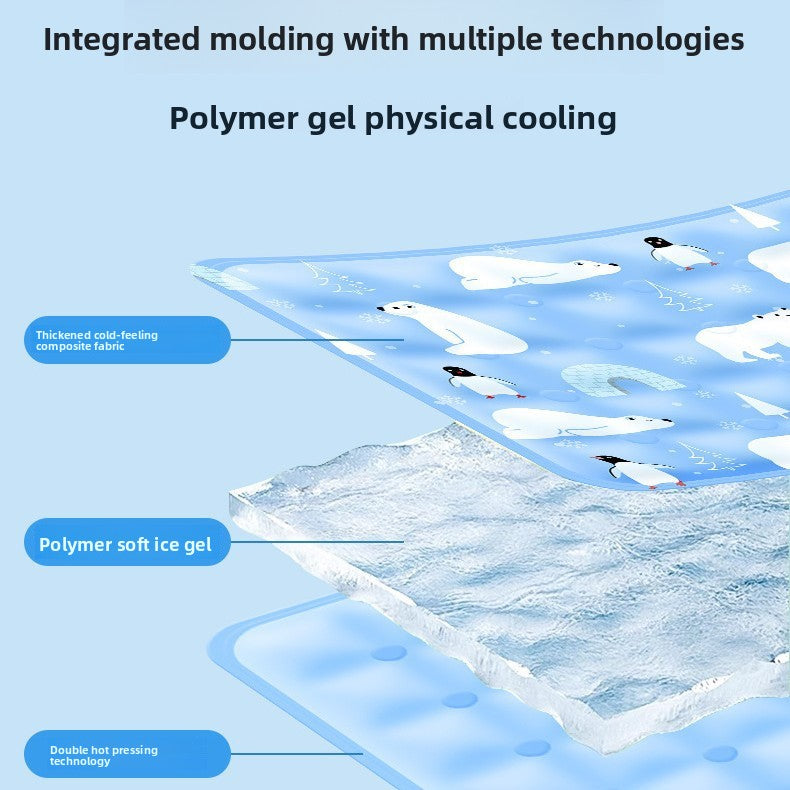 Water Injection Dog Cat Summer Ice Pad Dry Ice Crystal Powder Cooling Solution