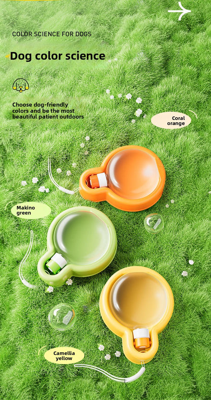 Dog Outdoor Water Cup Foldable Portable Travel Cup Water Dispenser Cat Dog Walking Puppy Drinking Cup Large Capacity