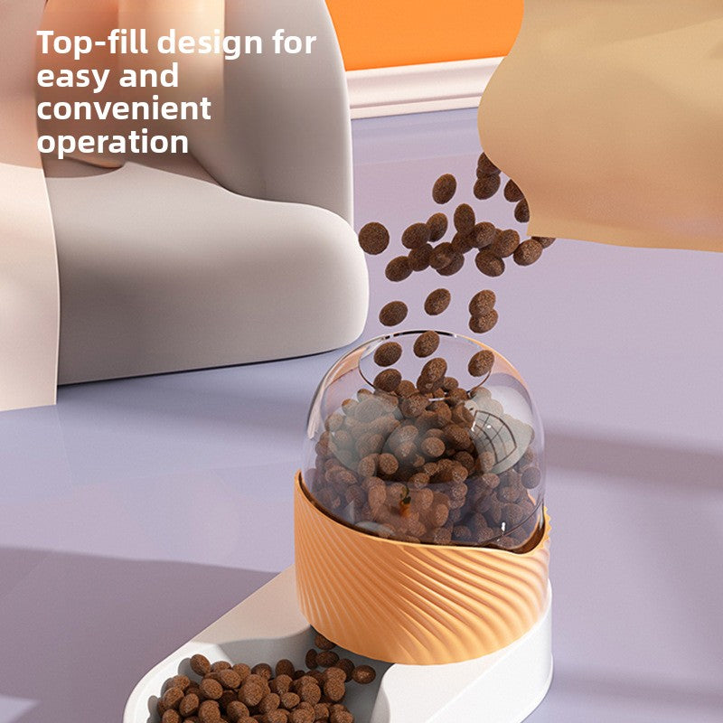 Automatic Cat Water Fountain 2L Large Capacity Quiet USB Powered Pet Water Dispenser for Cats Dogs with LED Light and Water Level Indicator