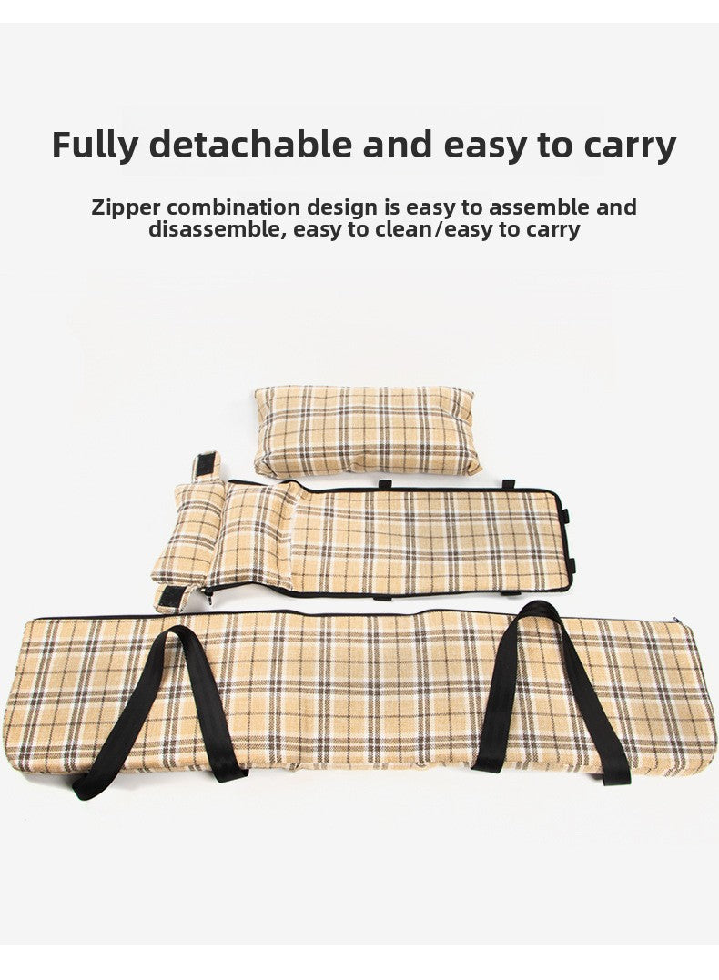 Universal Car Dog Bed for Pets All-Season Comfort Portable Pet Mat Multi-Functional Car Seat Protector Non-Slip Waterproof Easy Clean