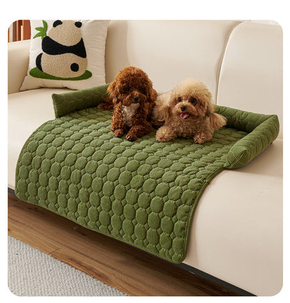 Premium Thickened Pet Sofa Cushion Non-Slip Dog Bed Cat Bed Washable Anti Scratch Furniture Protector for Large Medium Dogs Cats