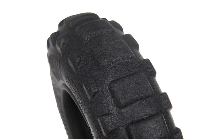 Durable Interactive Dog Chew Tire Toy with Food Hiding Fun