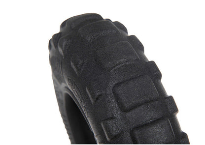 Durable Interactive Dog Chew Tire Toy with Food Hiding Fun