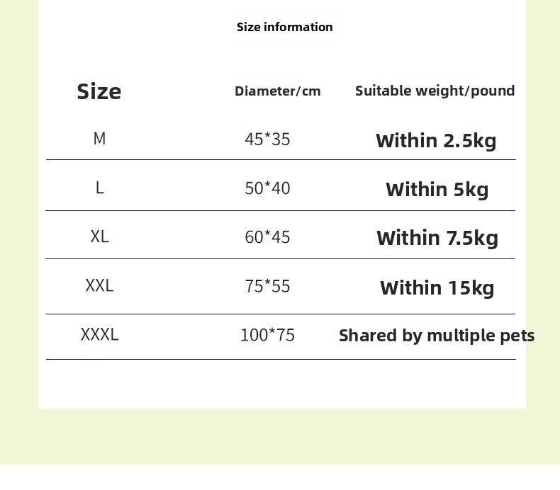 Summer Special Pet Cooling Pad Oval Track Thick Dog Bed Pet Essentials