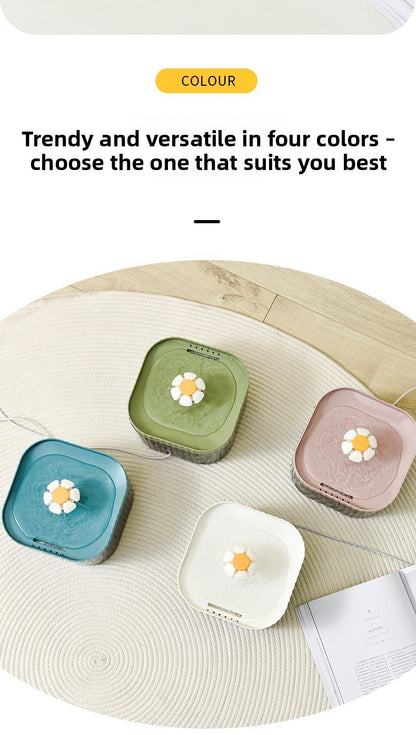 Cat Smart Plug In Water Dispenser Auto Flowing for Cats Dogs Universal Silent High Capacity