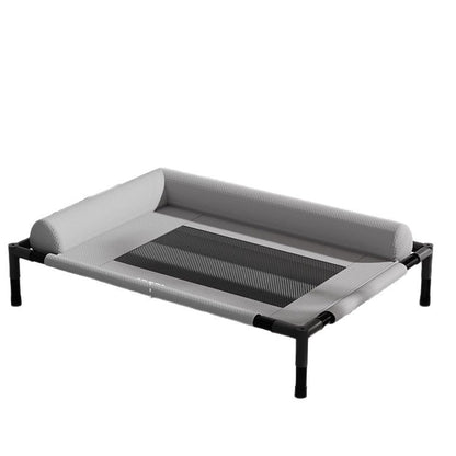 All Season Pet Camping Bed for Dogs and Cats Breathable Summer Cool Moisture Proof Detachable Washable Off Ground Small Med