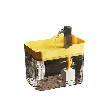 Automatic Cat Water Fountain 2L Large Capacity Smart Pet Water Dispenser with Filter for Fresh Circulating Water and Quiet Pump