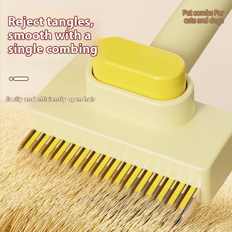 Pet Dematting Thinning Comb for Dogs Cats Removing Loose Hair