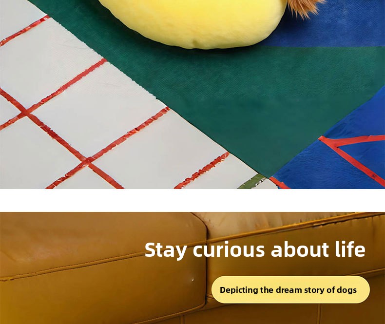 Dog Small Pillow All-Season Toy Pet Mat Neck Protection Pillow Sleeping Cat Special Small Pillow Dog Bed Supplies