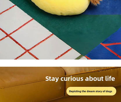 Dog Small Pillow All-Season Toy Pet Mat Neck Protection Pillow Sleeping Cat Special Small Pillow Dog Bed Supplies