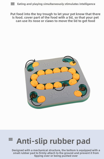 Pet Supplies New Dog Puzzle Foraging Toy Interactive Training Anti Boredom Fun