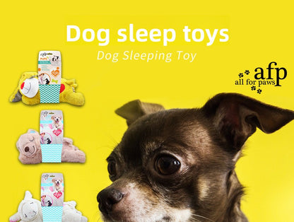 Amazon Hot-Selling Dog Anxiety Companion Sleep Toy Interactive Cute Plush Heartbeat Lamb Pet Toy