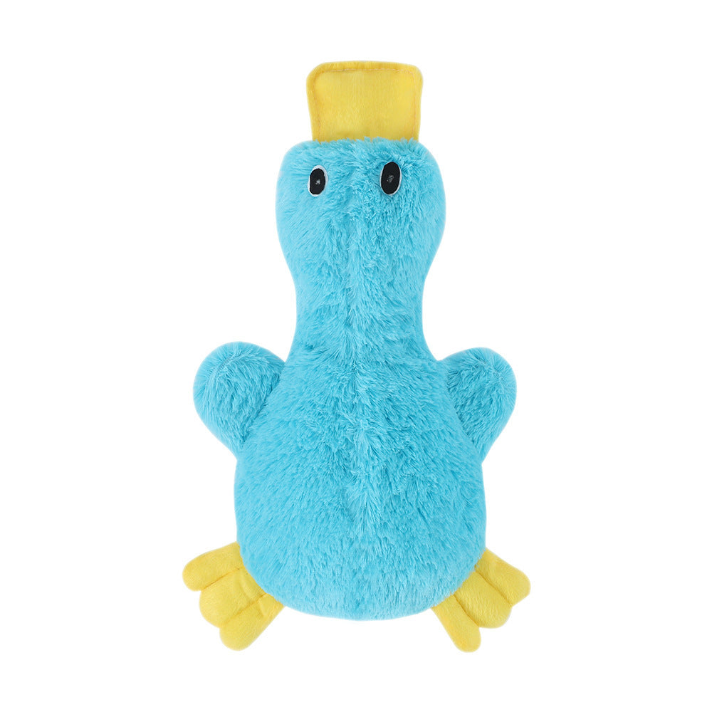 Sound Toy Duck Plush BB Called Wild Goose Cat Doll Toy Small and Medium-Sized Dogs Training Molar Tooth Cleaning