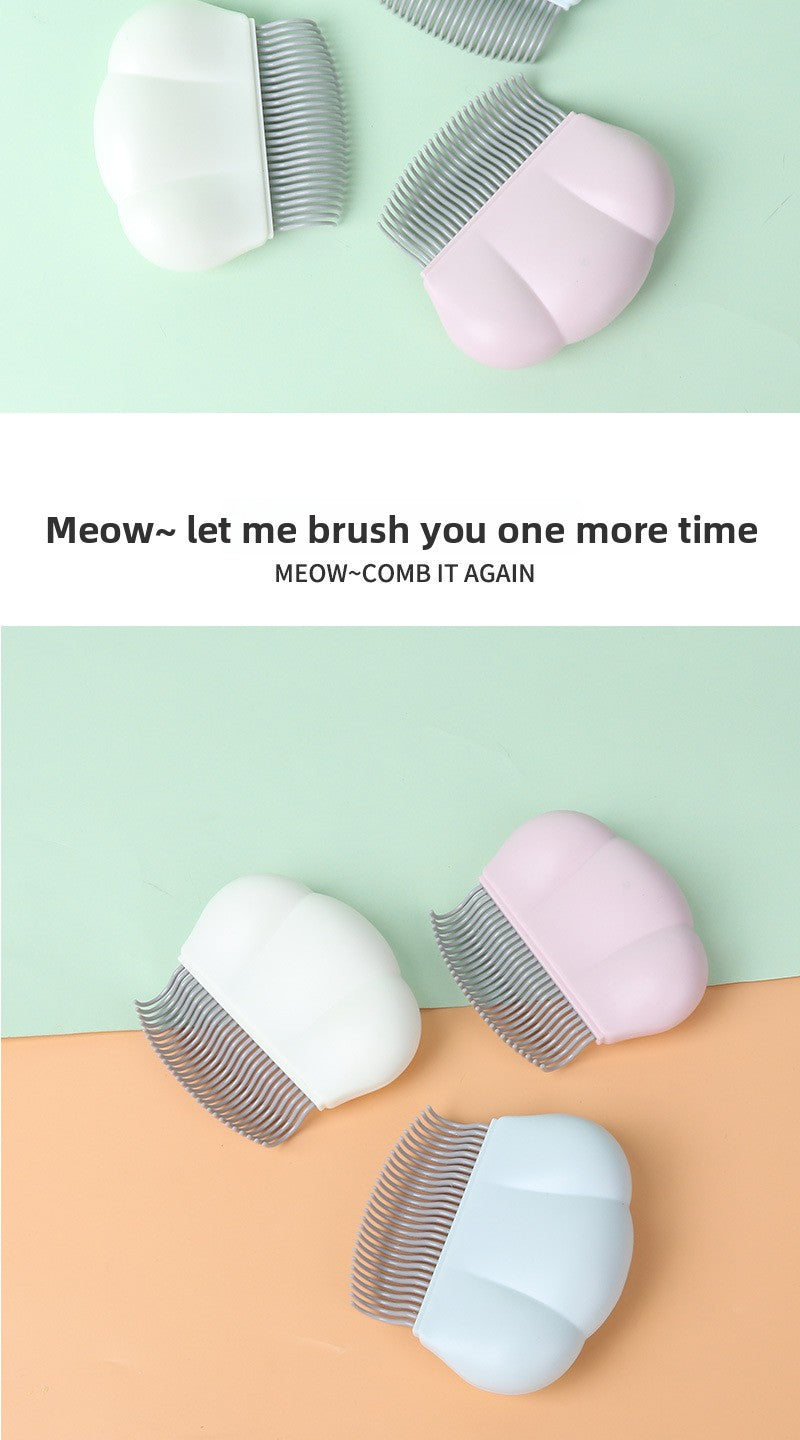 Pet Supplies New Style Shell Comb for Cat Grooming Massage