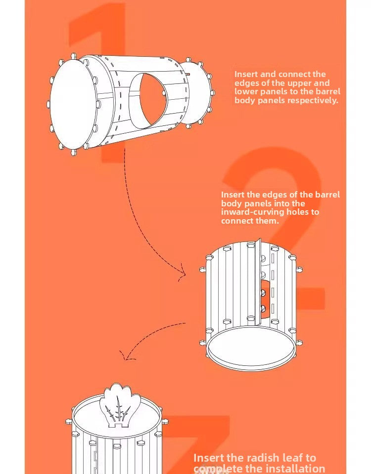 WinterWarm WearProof Felt Cat House Enclosed Bed with Scratching Board