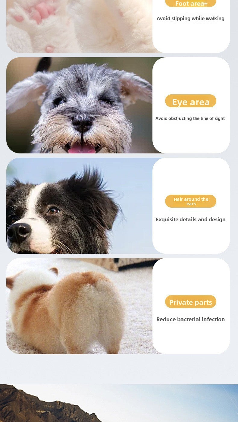 Electric Cat Dog Paw Hair Trimmer Grooming Tool Clipper