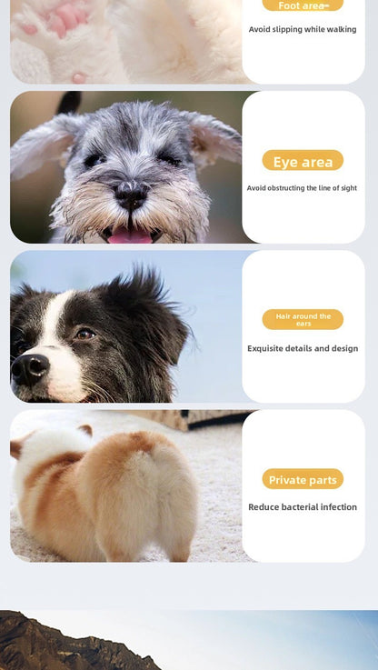 Electric Cat Dog Paw Hair Trimmer Grooming Tool Clipper