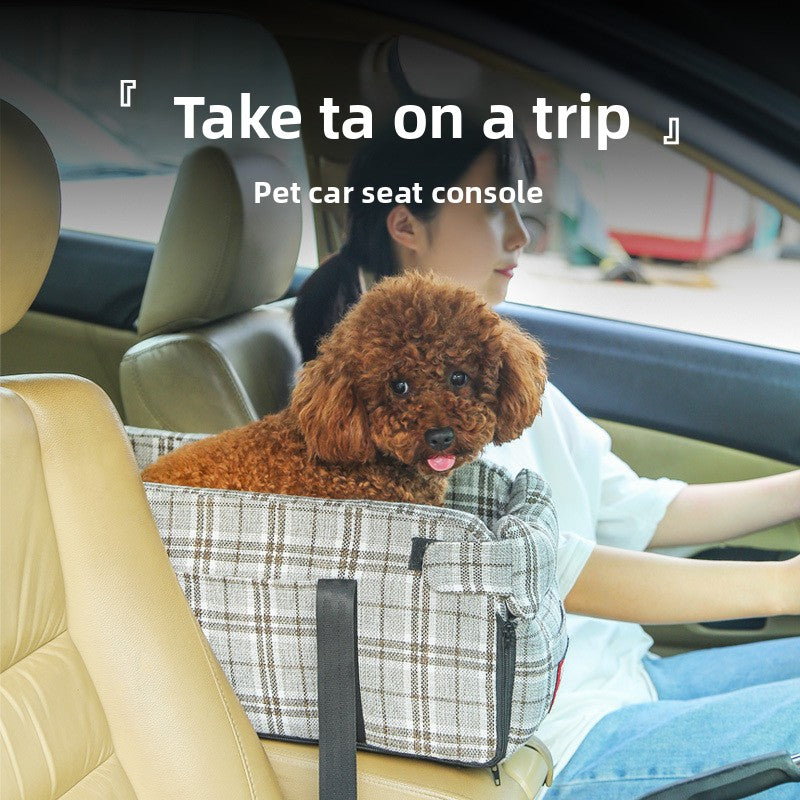 Universal Car Dog Bed for Pets All-Season Comfort Portable Pet Mat Multi-Functional Car Seat Protector Non-Slip Waterproof Easy Clean