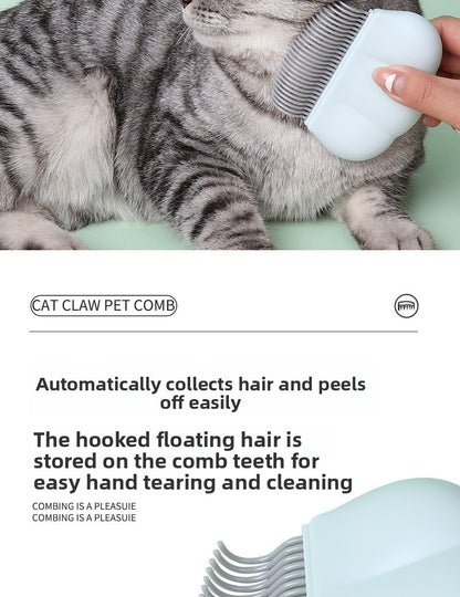 Pet Supplies New Style Shell Comb for Cat Grooming Massage