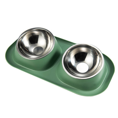 Stainless Steel Double Pet Bowl