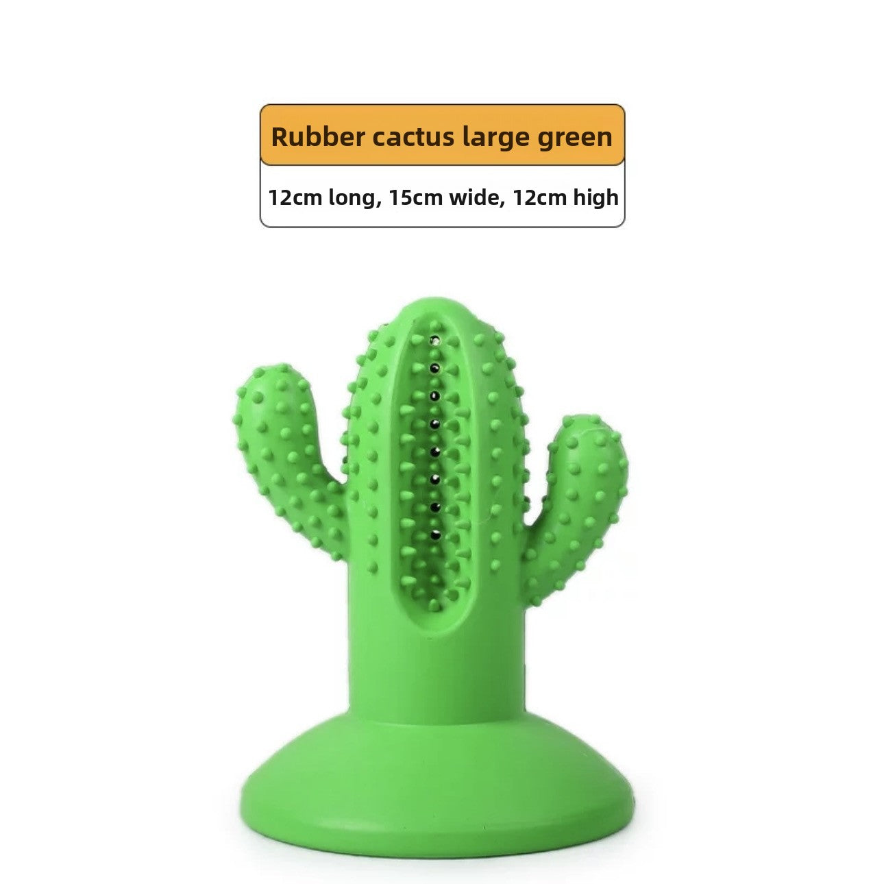 Puppy Small Dog Durable Cactus Molar Nipple Toy for Self-relief Biting