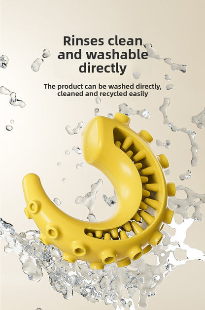 Rubber Spiked Bone Pet Toy New Design for Dog Teeth Grinding Chew Supplies